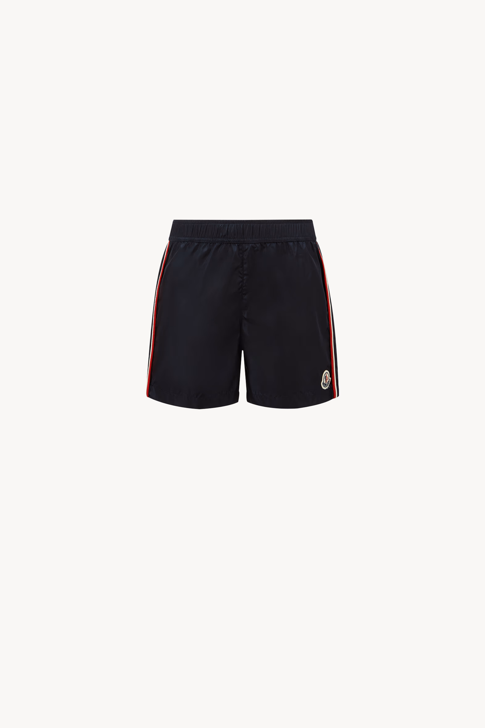 Bañador con ribetes tricolor Niño Azul Moncler 0